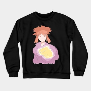 Glowing Fist Bump Crewneck Sweatshirt